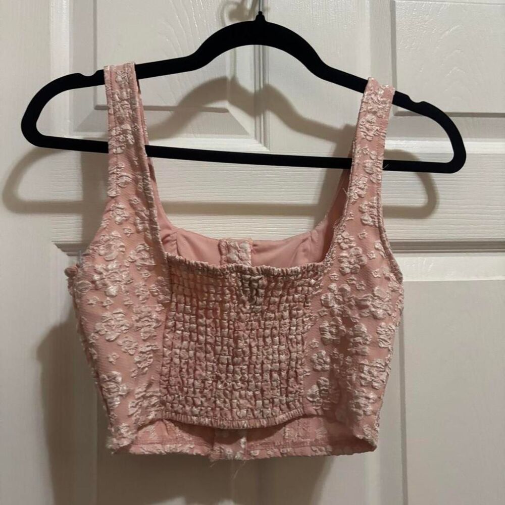 Wild-fable Women's Pink Crop-top